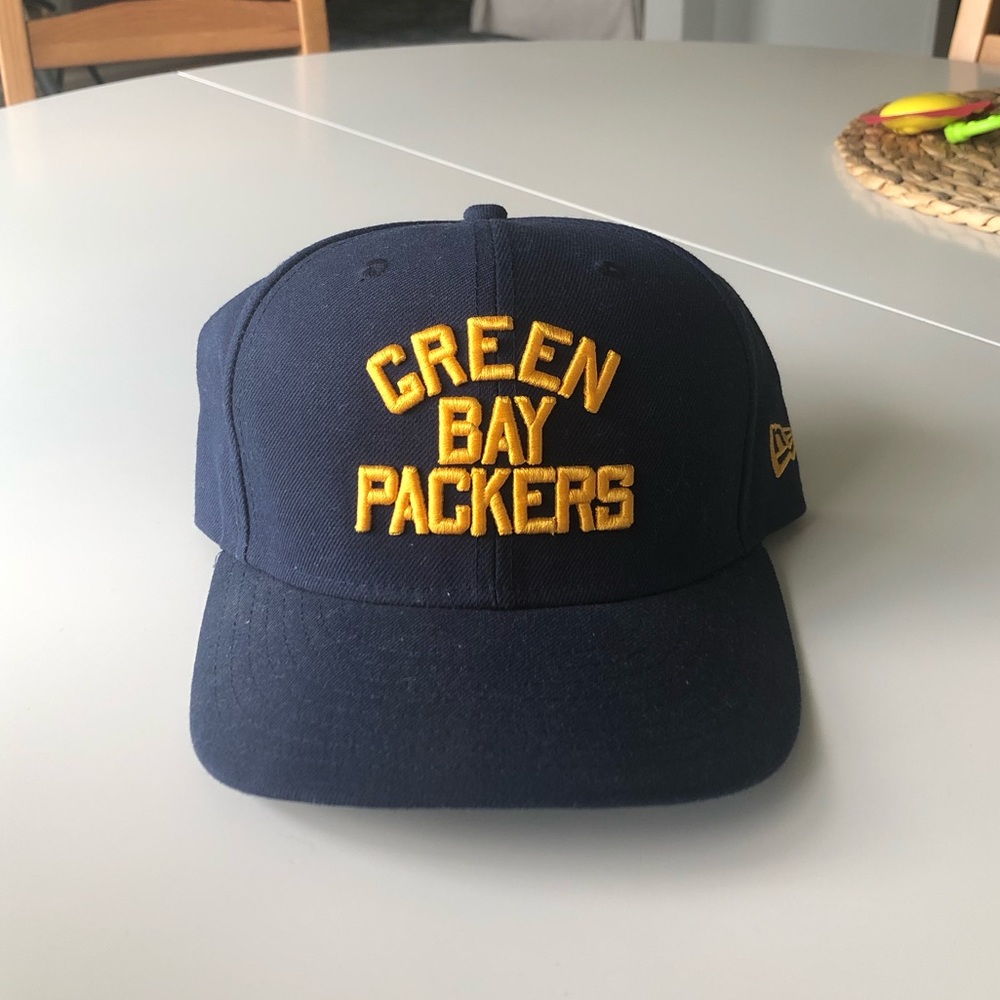 Navy Green Bay Packers Hat